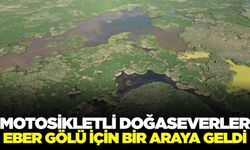 Doğaseverler Eber'de bir araya geldi
