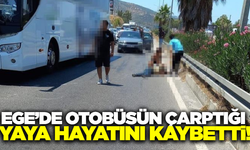 Muğla'da otobüsün çarptığı yaya öldü