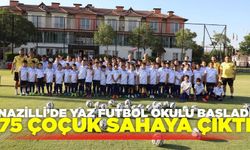 Nazilli Belediyesi Yaz Futbol Okulu'na yoğun ilgi