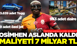 Osimhen'in Galatasaray'a maliyeti 7 milyar TL! O paraya neler alınır neler