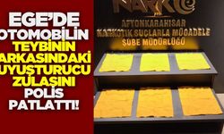 Ege'de operasyon: 40 bin kullanımlık uyuşturucu ele geçirildi