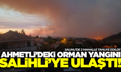 Salihli'de 2 mahalle tahliye edildi!