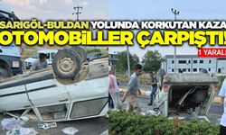 Sarıgöl-Buldan yolunda korkutan kaza: 1 yaralı