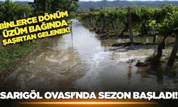 Sarıgöl'de "Vahşi sulama" yapıldı