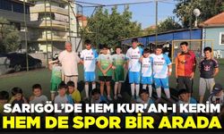 Sarıgöl'de hem manevi hem fiziksel gelişim