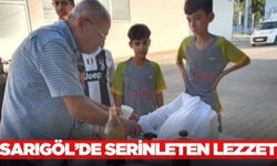 Sarıgöl'de sıcaktan bunalanlara serinleten lezzet