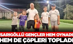 Sarıgöl'de gençlerden büyüklere örnek olacak davranış