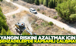 Şehzadeler Belediyesi'nden yangınla mücadelede kapsamlı çalışma!
