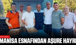 Şehzadeler'de Esnaftan 600 Kişilik Aşure Hayrı