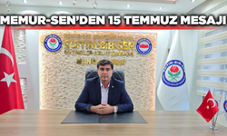 Memur-Sen Manisa İl Temsilcisi Ahmet Yasav: "15 Temmuz, milletin yazdığı bir destandır"