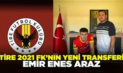 Tire 2021 FK Emir Enes Araz'ı kadrosuna kattı