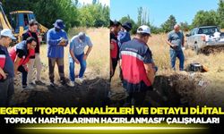 Ege'de TUCSAP kapsamında arazi uygulamaları