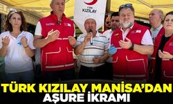 Manisa'da aşure ikramı renkli görüntülere sahne oldu