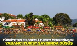 Muğla'da yabancı turist sayısında düşüş