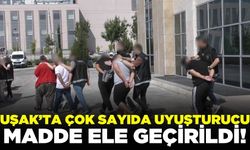 Uşak'ta operasyon: 5 şahıs tutuklandı