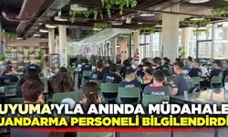 Fabrika çalışanlarına ''UYUMA'' eğitimi