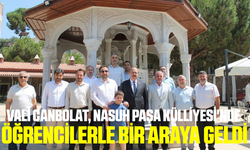 Vali Canbolat, Nasuh Paşa Külliyesi Yaz Kur'an Kursu öğrencileriyle buluştu