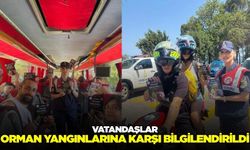 Aydınlılar yangınlarına karşı bilgilendirildi