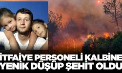 Yangınlarda bir şehit daha verdik
