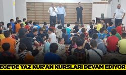 Ege'de yaz Kur’an kurslarında eğitim heyecanı!