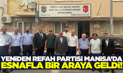 Yeniden Refah Partisi Manisa'da Esnafla Buluştu