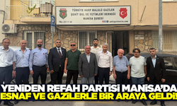 Yeniden Refah Partisi Manisa'da Esnaf ve Gazilerle Buluştu