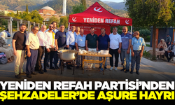 Yeniden Refah Partisi'nden Manisa'da aşure hayrı