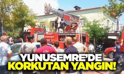 Yunusemre'de Lokanta Çatısı Yandı!