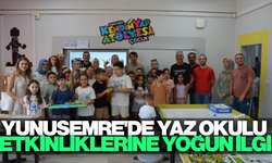 Yunusemre'deki 'Kendin Yap Atölyeleri' öğrencilerden tam not aldı