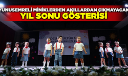 Yunusemreli miniklerden muhteşem yıl sonu gösterisi