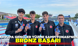 Avrupa Gençler Yüzme Şampiyonası’nda milli yüzücülerden bronz başarı