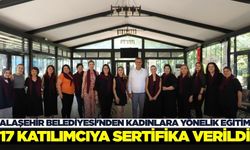 Alaşehir'de kadınlara yönelik hukuk eğitimi sona erdi!