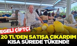 Ege'de yerli kavuna yoğun talep!