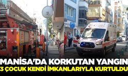 Manisa'da Ev Yangını: 3 Yaşı Küçük Çocuk Dumandan Kurtuldu