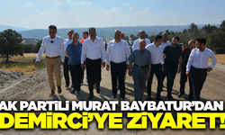 AK Parti Manisa Milletvekili Baybatur'dan Demirci'ye ziyaret!
