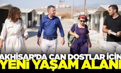 Akhisar'da can dostlar için yeni yaşam alanı