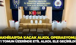 Akhisar'da Kaçak Alkol Operasyonu: 1 Tonun Üzerinde Etil Alkol Ele Geçirildi