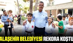 Alaşehir Belediyesi rekor kırdı