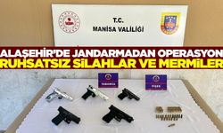 Alaşehir'de jandarmadan başarılı operasyon