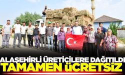 Alaşehir'de üreticiye destek!