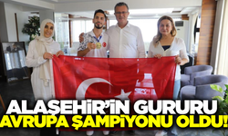 Alaşehirli milli sporcu Çağatay Çelik'ten tarihi başarı!