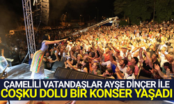 Ankaralı Ayşe Dinçer konseriyle Çameli'ye renk kattı