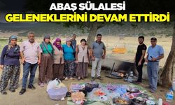 Abaş sülalesi 21. kez Çayırlı'da buluştu