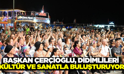 Aydın Büyükşehir Belediyesi'nden Didim'de yaz konserleri coşkusu