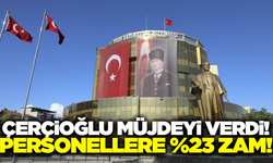 Aydın Büyükşehir'den personele yüzde 23 zam!