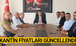 Aydın'da kantin fiyatları yeniden belirlendi!
