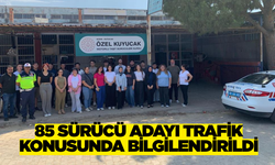 Aydın'da sürücü adaylarına kapsamlı trafik güvenliği eğitimi