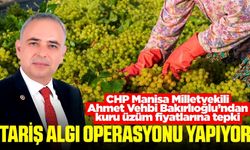 Bakırlıoğlu: “Üzümde kelime oyunu ile algı operasyonu yapılıyor”