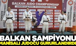 Manisalı judocu Irmak Ceylin Güçtekin Balkan Şampiyonu
