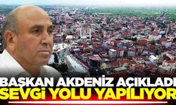 Başkan Akdeniz’den mahalleye “Sevgi Yolu” müjdesi